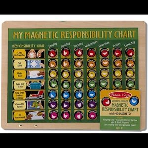 Melissa and Doug Magnetic Responsibility Chart